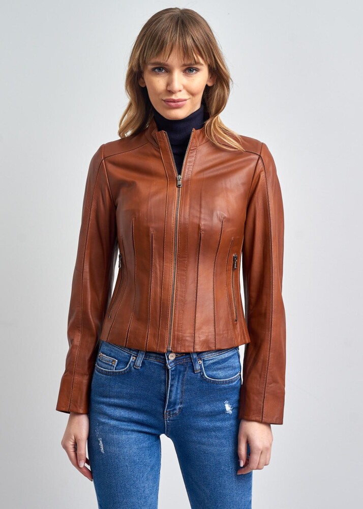Bayan Deri Ceket - Pierre Cardin (1)