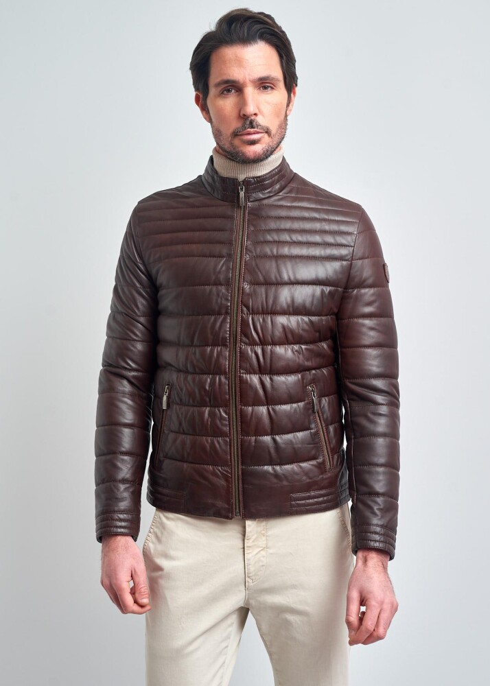 Erkek Deri Ceket - Pierre Cardin