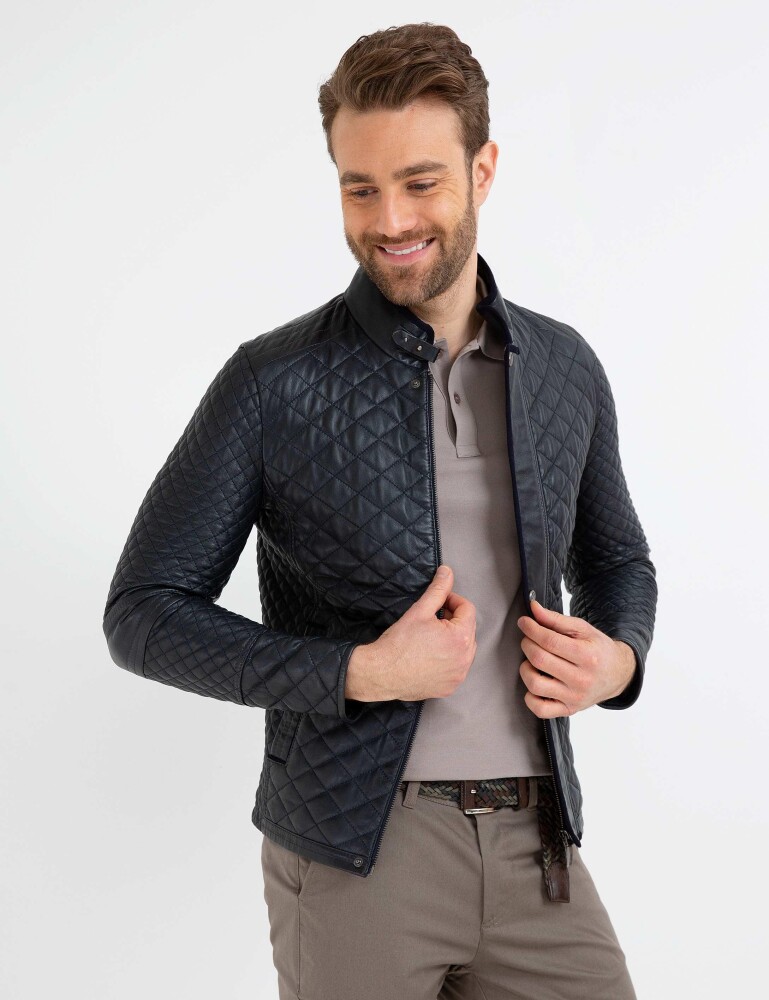 Erkek Deri Ceket - Pierre Cardin (1)