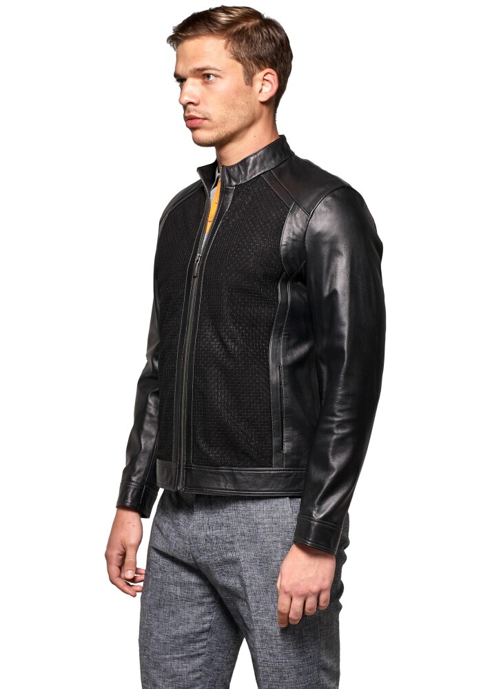 Erkek Deri Ceket - Pierre Cardin (1)