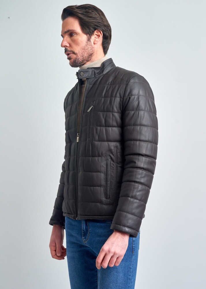 Pierre Cardin Marion Hakim Yaka Gerçek Deri Mont - Pierre Cardin (1)